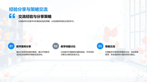 现代教学法探索PPT模板