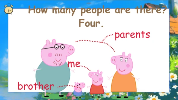 Unit 6 Meet my family Part A Let's talk课件（共38张PPT，