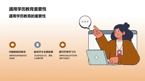 全面培养通用学历教育