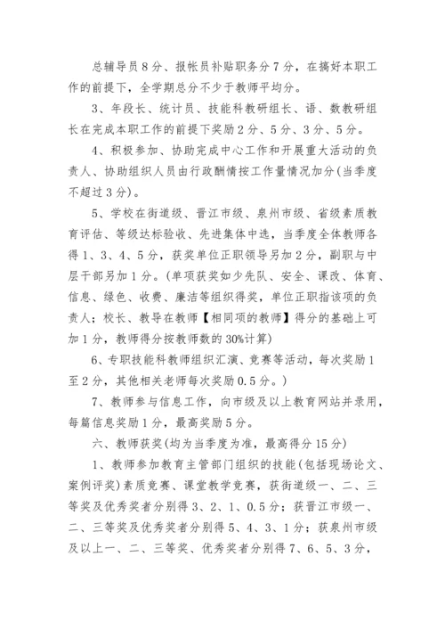 教师绩效考核方案.docx