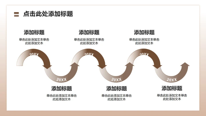 棕色商务风大学生职业生涯规划竞赛PPT模板