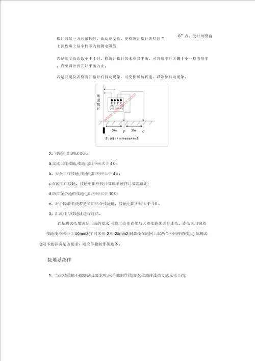 机房防雷接地施工工艺范本模板