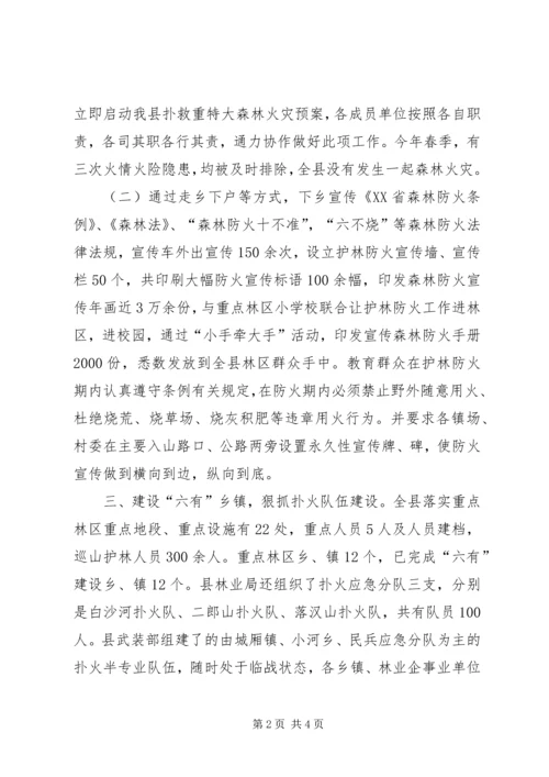 乡镇年度森林防火工作总结.docx