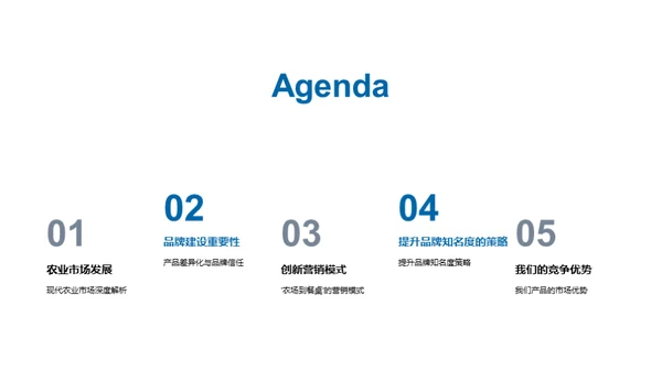 农业市场创新策略