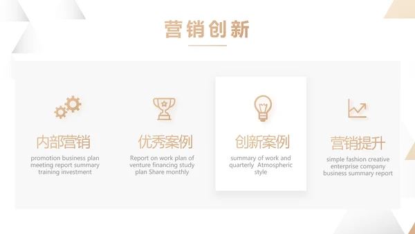 金大气创意银行年终工作汇报动态PPT