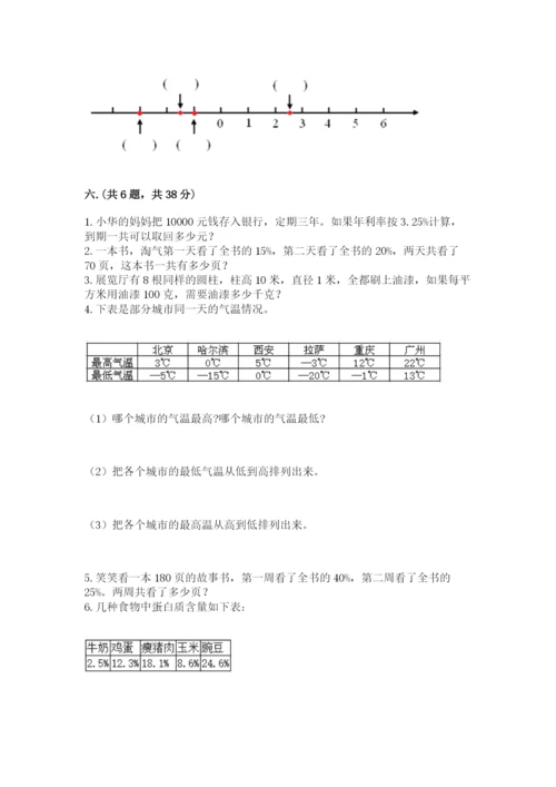 浙江省宁波市小升初数学试卷及完整答案【考点梳理】.docx