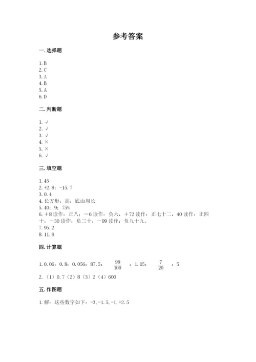 北师大版六年级下册数学期末测试卷精品【综合题】.docx