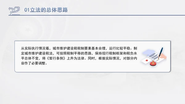 新修订中华人民共和国城市维护建设税法全文解读学习PPT