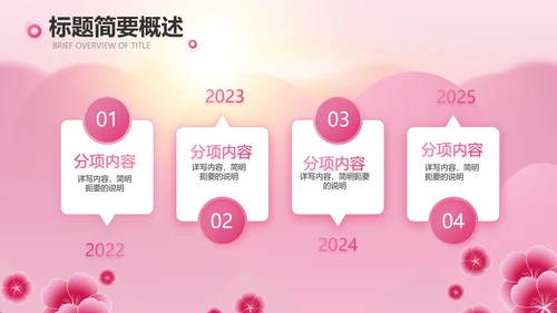 粉色美容院礼仪培训动态PPT模板