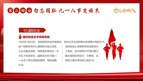 九一八事变勿忘九一八勿忘国耻918PPT课件