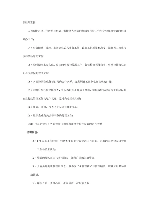 岗位职责与任职要求.docx