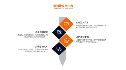 橙色大气室内设计述职报告通用PPT模板