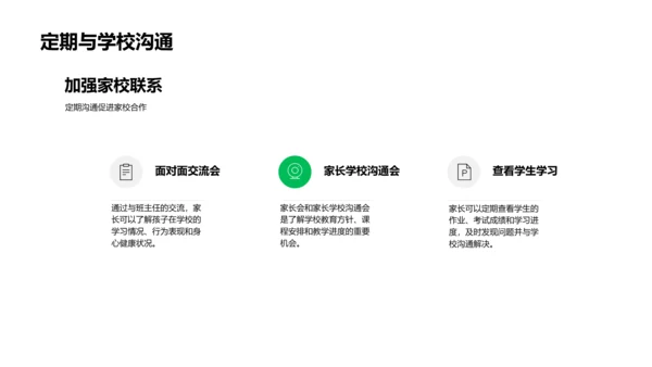 家校共育新生代PPT模板
