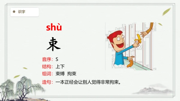 【2024秋季学期】语文二上6.一封信  生字识记课件