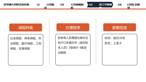 公司企业新员工入职培训PPT模板