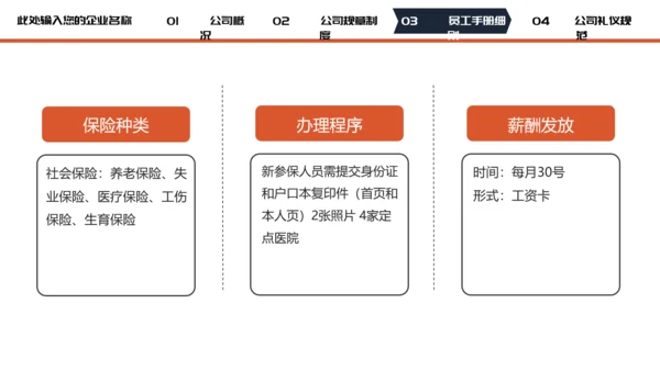 公司企业新员工入职培训PPT模板