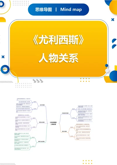 《尤利西斯》人物关系思维导图