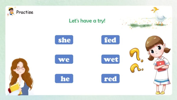 人教新起点小学英语三年级下册Unit5 Family Activities Let's Spell