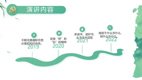 大气党风廉政建设工作总结动态PPT