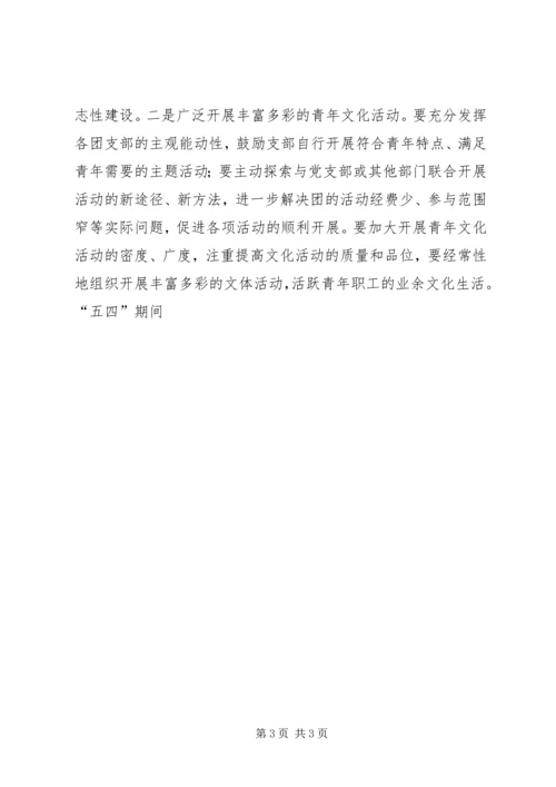 共青团某公司工作要点 (3).docx