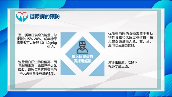世界糖尿病日医院内分泌科通用PPT模板