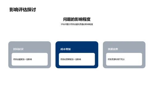 项目进展和策略分析