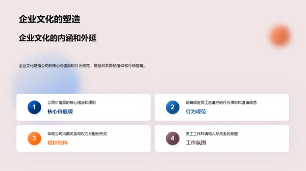 构建与传承企业文化