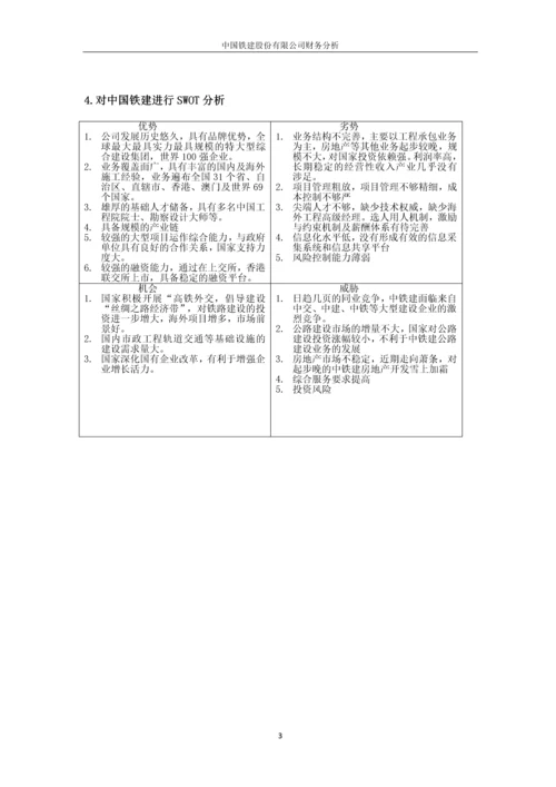 中国铁建股份有限公司财务分析.docx