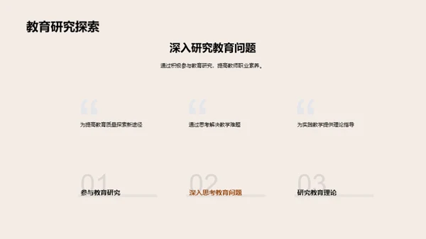提升教师素养
