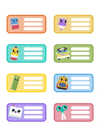 学生姓名班级标签卡标识牌