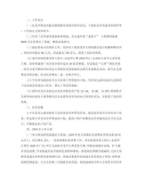 精编之商务经理年终个人工作总结范文.docx