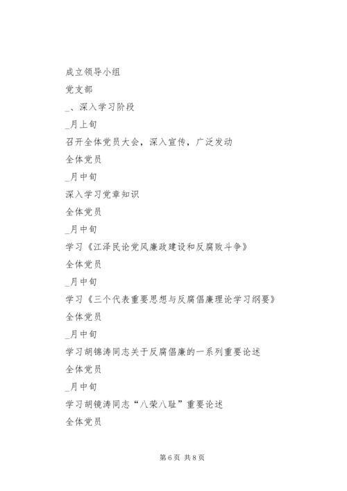 药监局开展“遵守党章、执政为民主题教育活动计划.docx