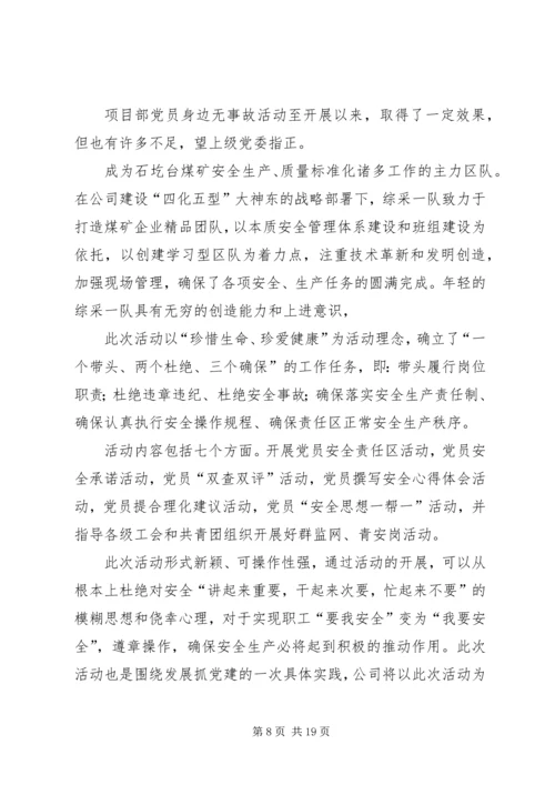 党员身边无事故活动总结.docx