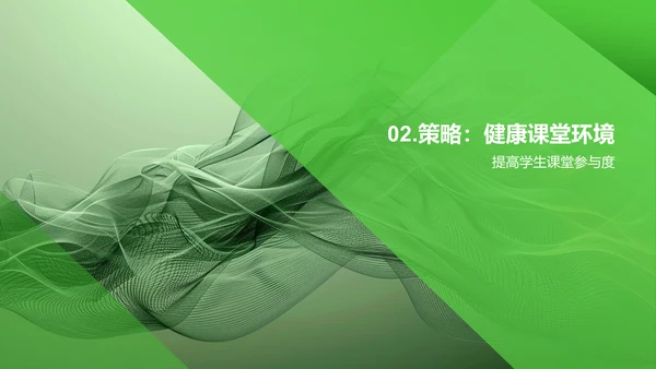 构建健康教学环境PPT模板
