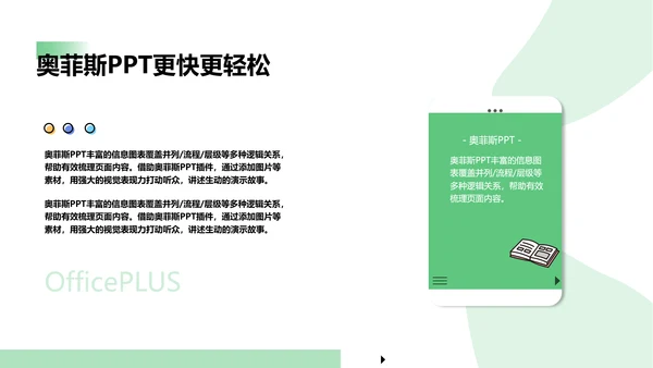 简约风商务绿白工作咨询报告