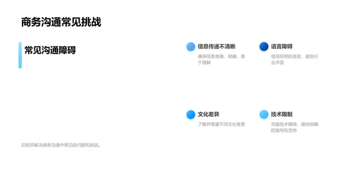 商务沟通技巧PPT模板