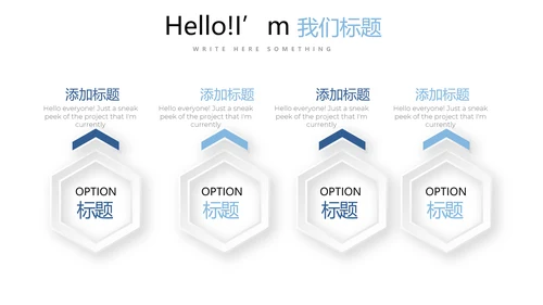 蓝色简约时尚医疗报告动态PPT