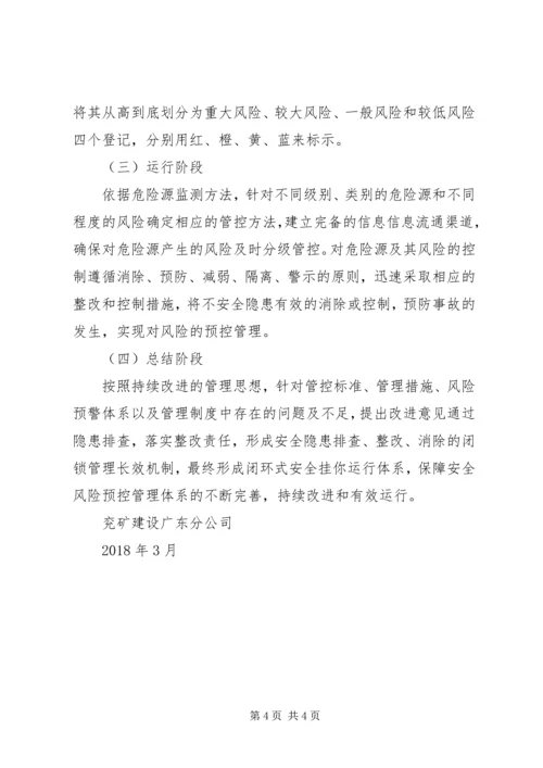 安全风险分级管控和隐患排查治理双重预防机制管理制度.docx