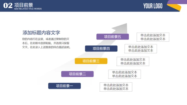蓝色简约商业融资计划书通用PPT模板