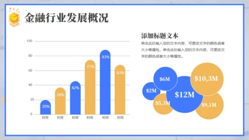 互联网金融行业数据报告通用PPT模板