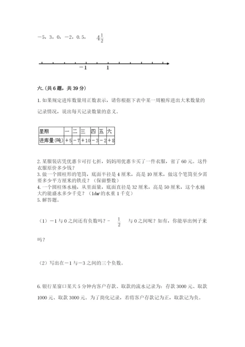 辽宁省【小升初】2023年小升初数学试卷含答案（突破训练）.docx