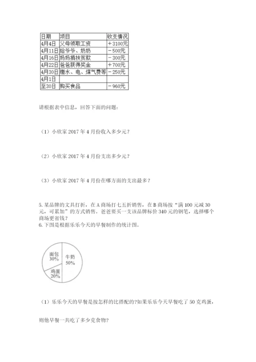 小学六年级升初中模拟试卷（培优a卷）.docx