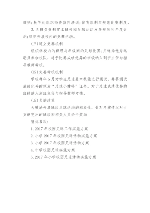 全国青少年校园足球活动实施方案.docx