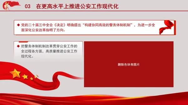 公安警察系统学习二十大全面深化公安改革更好支撑和服务中国式现代化专题PPT