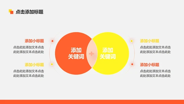 黄色几何商务风创新创业计划书PPT模板