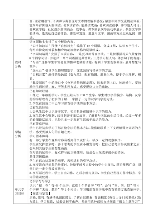 【大单元】统编版语文二上第七单元《语文园地七》第2课时  教学设计