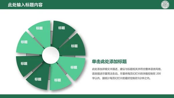 绿色硕士毕业论文答辩PPT模板