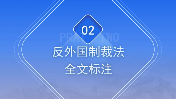 2025年中华人民共和国反外国制裁法要点解读PPT课件