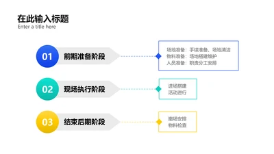 简约通用流程3项PPT内容页