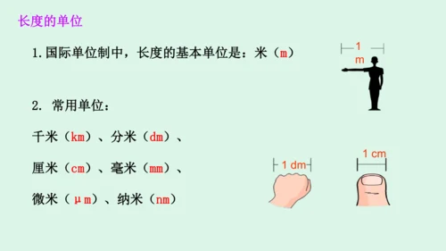 1.1长度和时间的测量 课件 (共40张PPT) 2023-2024学年人教版八年级上册物理